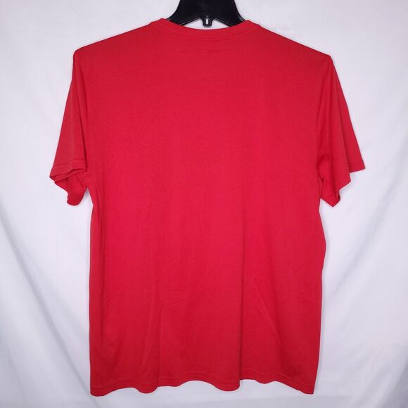 Nike USA Olympics T Shirt Mens Large Red Dri Fit Athletic Cut - Picture 5 of 10